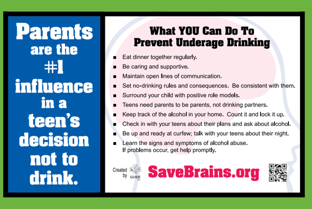 Alcohol – Underage Drinking Guide